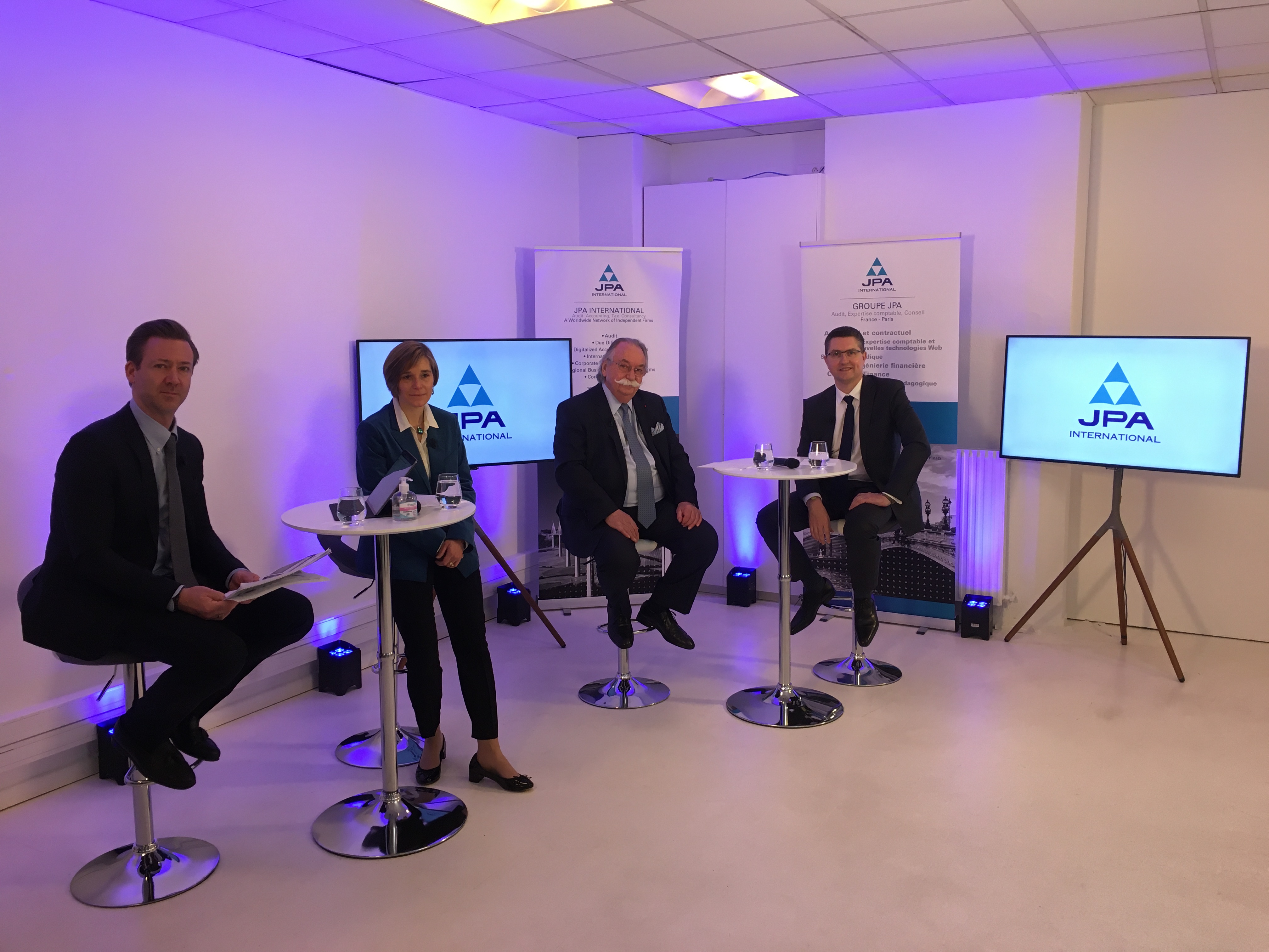 Photographie de la visioconférence de janvier 2021